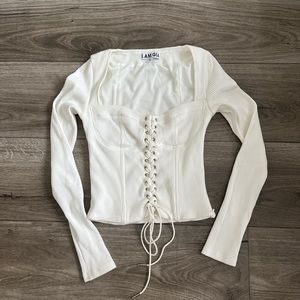 I.AM.GIA corset top